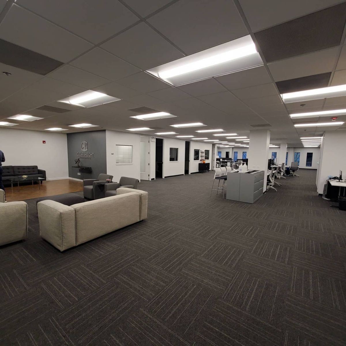 commercial interior renovation contractor in Naperville IL SilverBullet Inc.