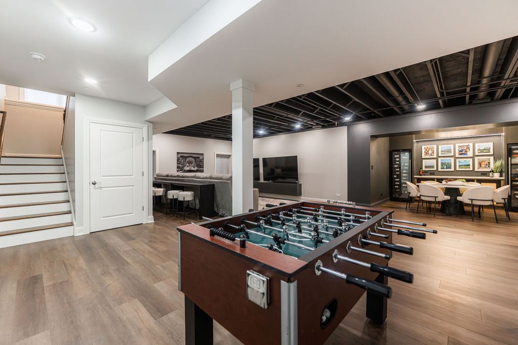 basement finishing in Naperville IL SilverBullet Inc